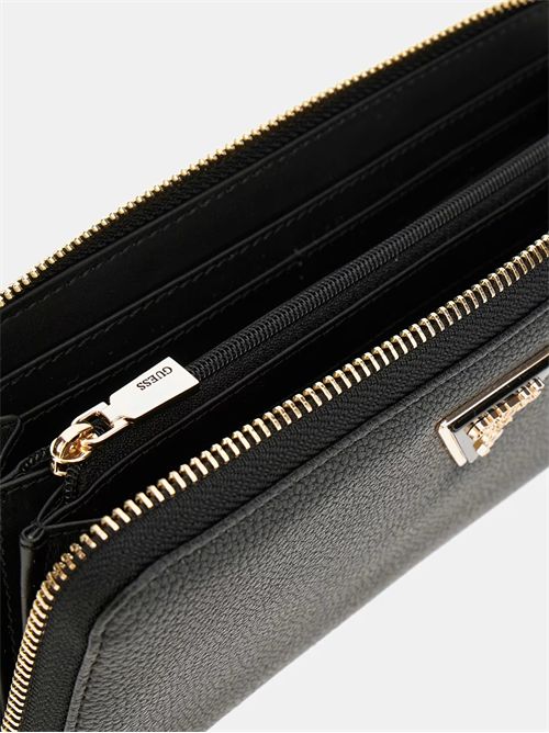 wallet woman black GUESS | SWBG8500146/BLA